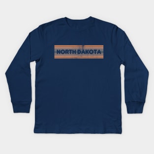 North Dakota State Pride Kids Long Sleeve T-Shirt